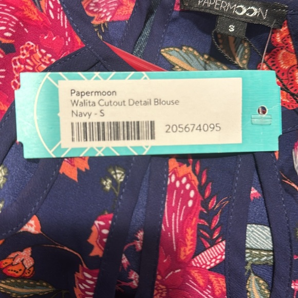 Stitch Fix NWT paper moon halter size small - Picture 3 of 4